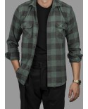 GREEN CHECK SHIRT