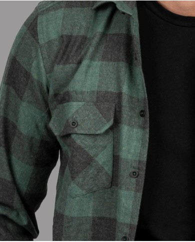 GREEN CHECK SHIRT