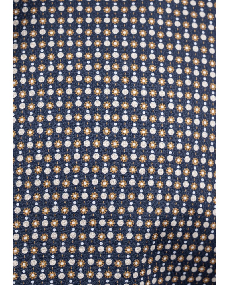 100%COTTON ΠΟΥΚΑΜΙΣΟ ΜΕ ΜΙΚΡΟΣΧΕΔΙΟ