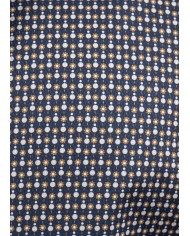 100%COTTON ΠΟΥΚΑΜΙΣΟ ΜΕ ΜΙΚΡΟΣΧΕΔΙΟ