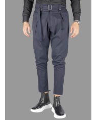 ELASTIC PANTS WITH DETACHABLE BELT