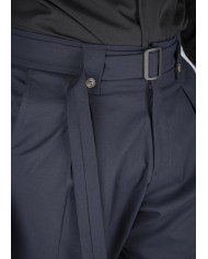 ELASTIC PANTS WITH DETACHABLE BELT